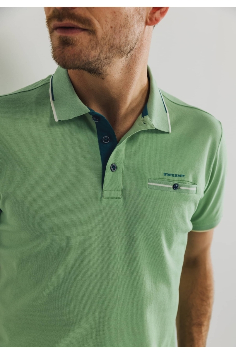 State of Art poloshirt piqu? ss p